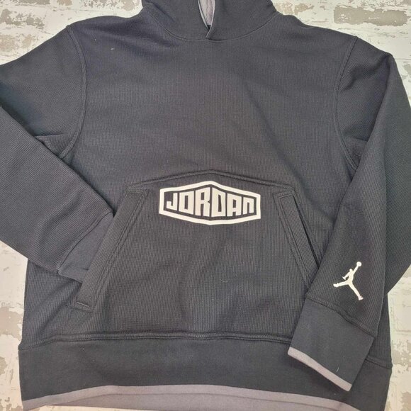 Jordan Other - 2527 NWT Jordan Black Hoodie Men's Medium‎